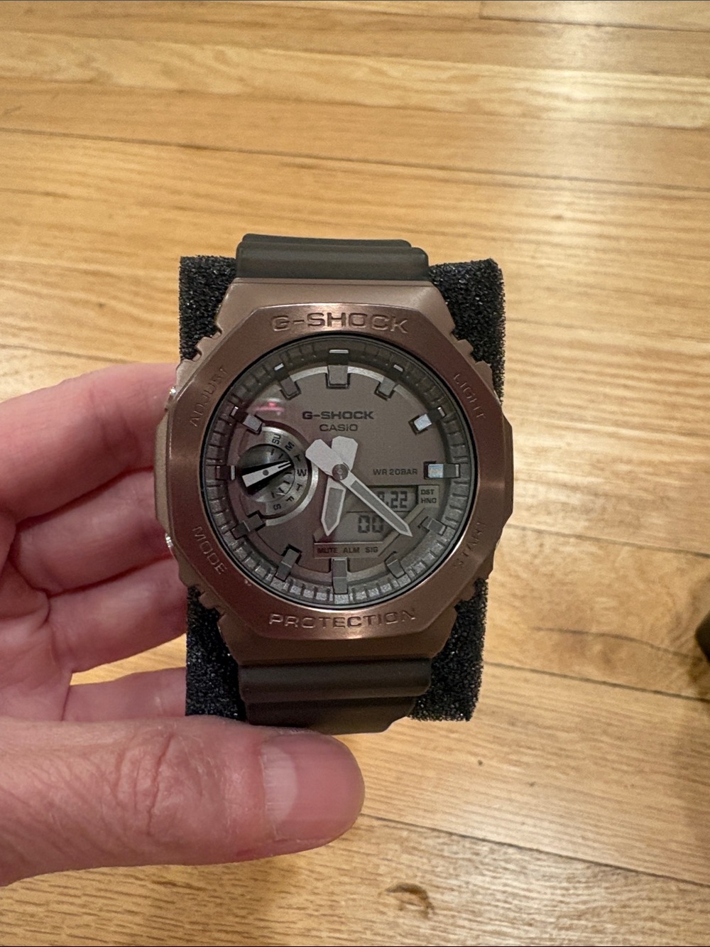 Casio G-Shock Midnight Fog Watch GM-2100MF-5A with original box